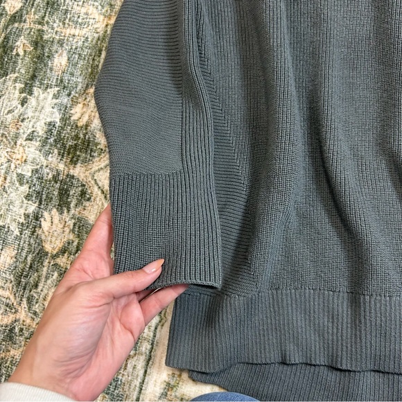 Athleta Hanover sweater size large grey knit - Picture 6 of 8